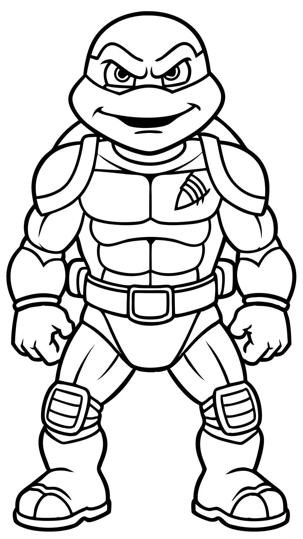 páginas para colorear tmnt imprimibles